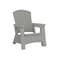 Suncast Elements Dove Gray Adirondack Chair with Storage BMAC1000DG - alternate 1